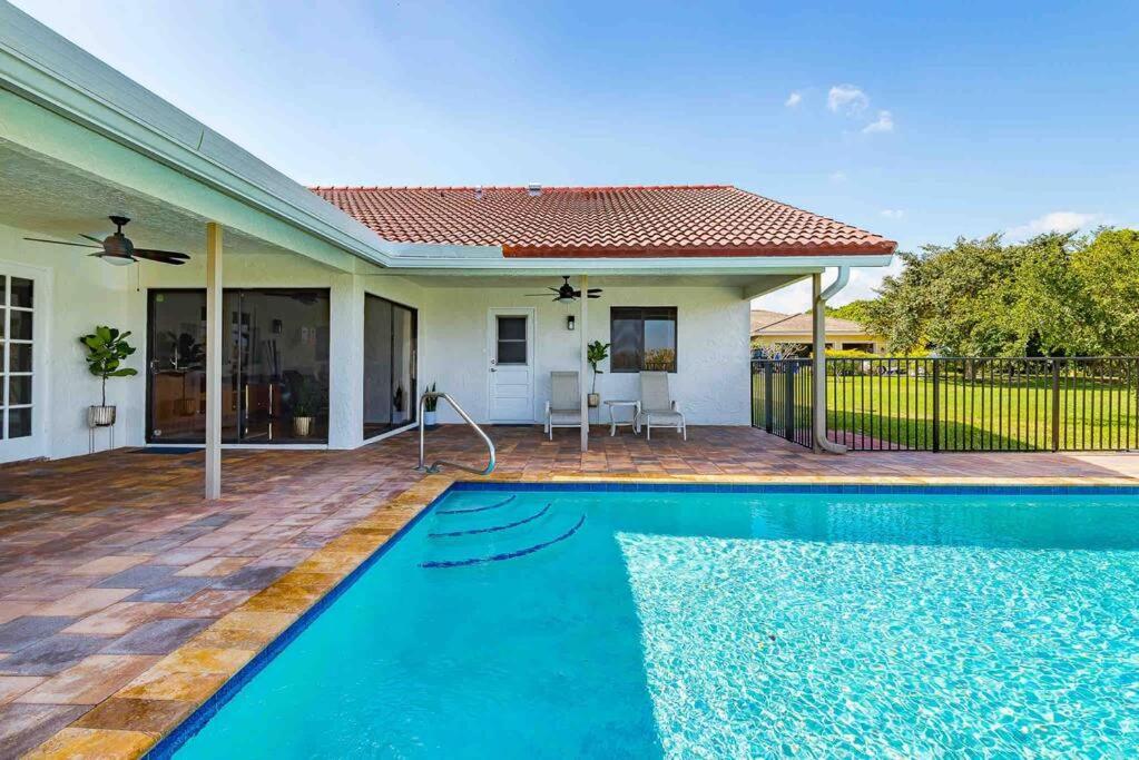 4/3.5 House With Pool- Boynton Beach, Fl. 외부 사진