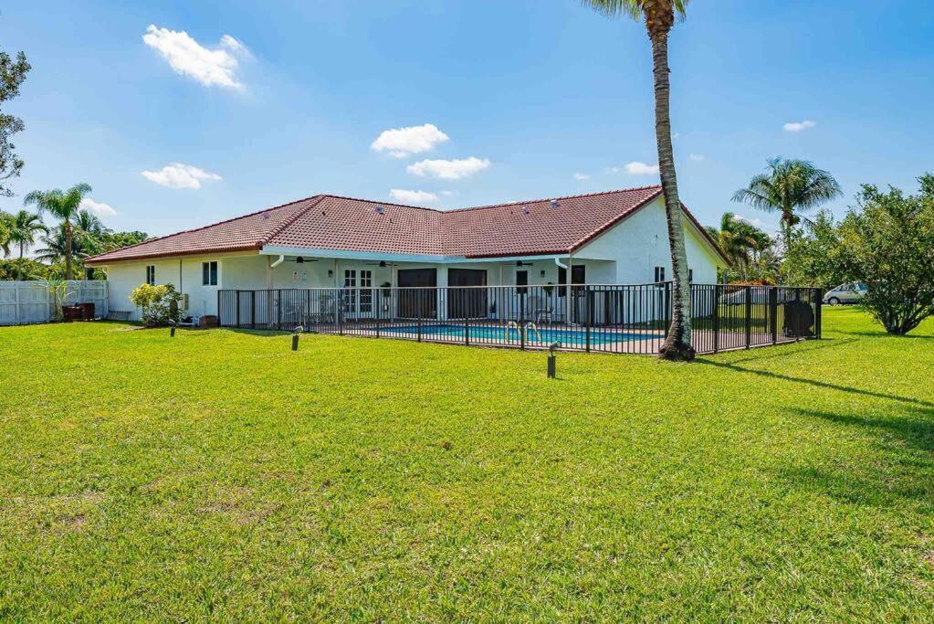 4/3.5 House With Pool- Boynton Beach, Fl. 외부 사진