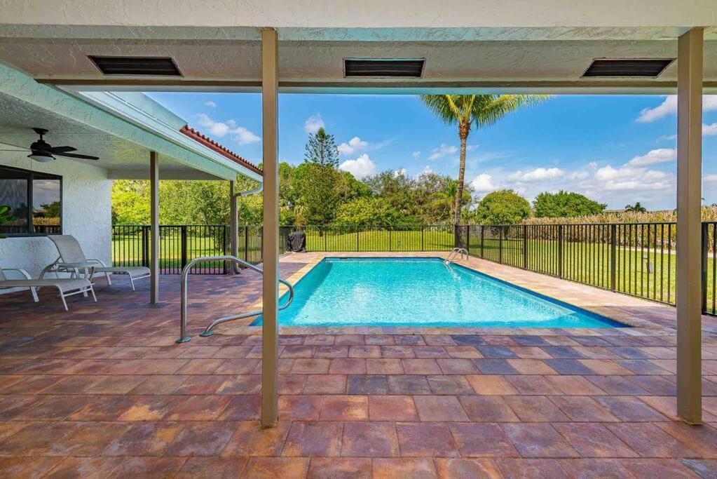 4/3.5 House With Pool- Boynton Beach, Fl. 외부 사진